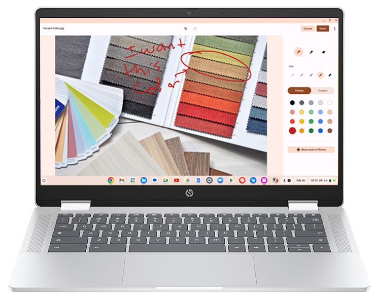 カタログ | HP Chromebook x360 14b-cd0005TU コンフォートモデル