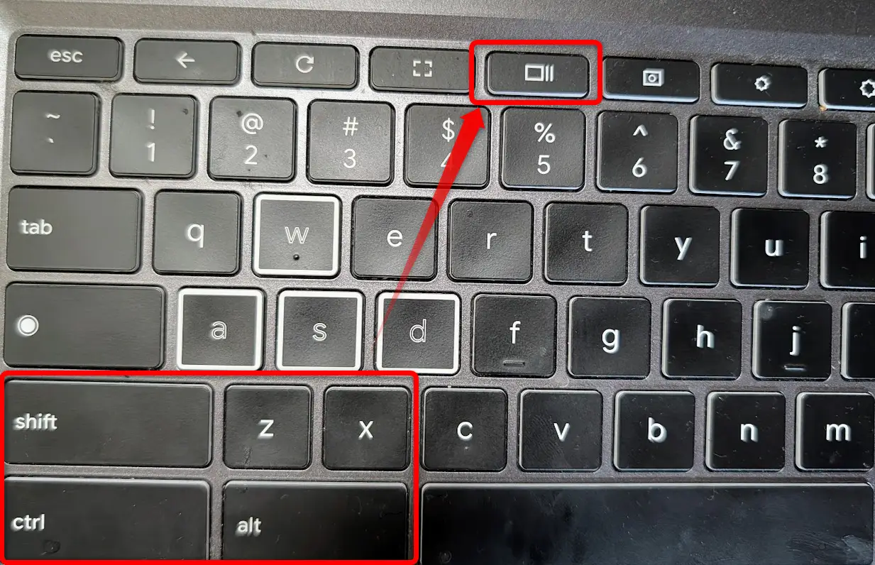 Chromebookでスクリーンショット（スクショ）する方法