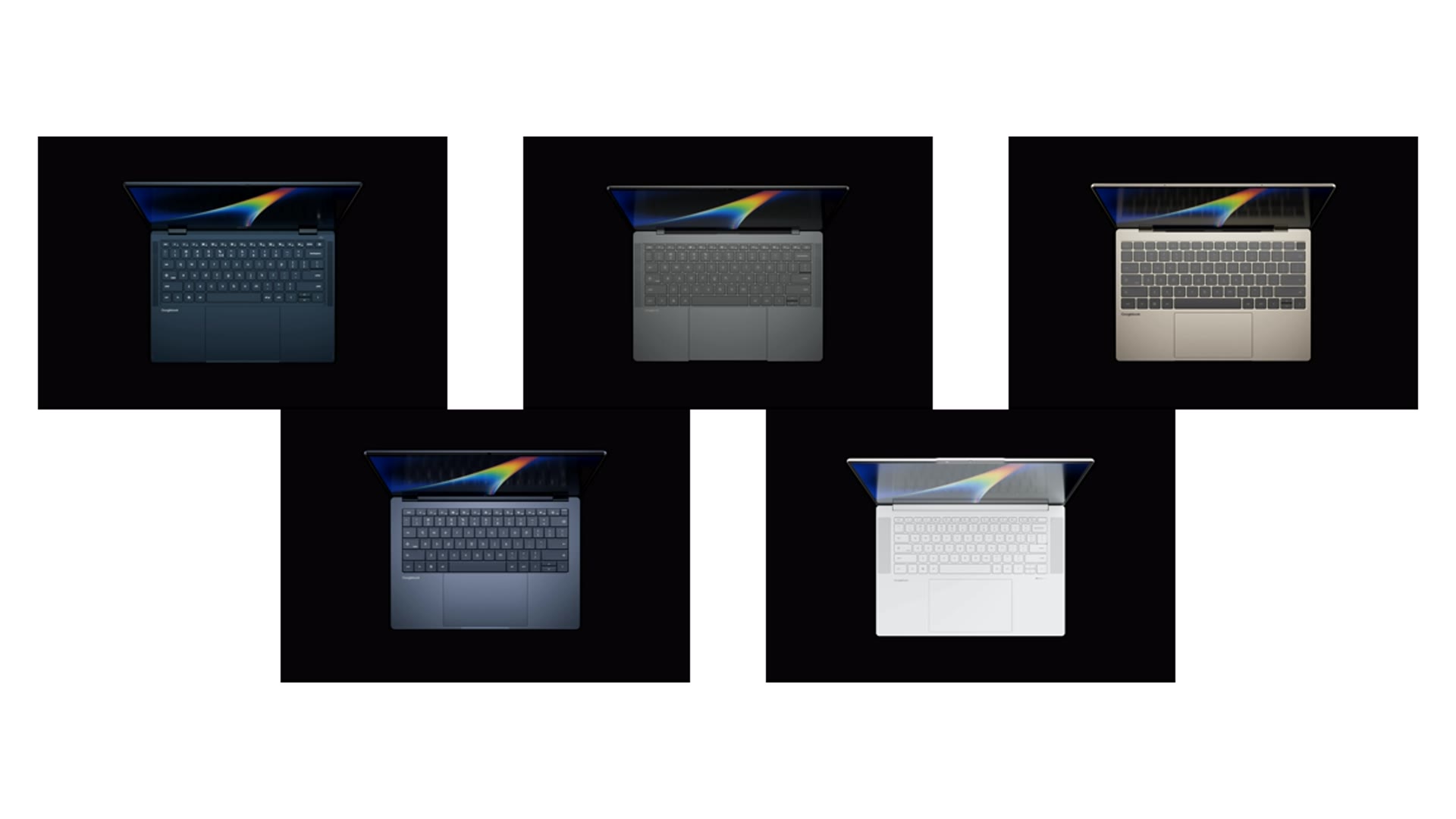 Googlebook 5モデル予約開始ラインナップ