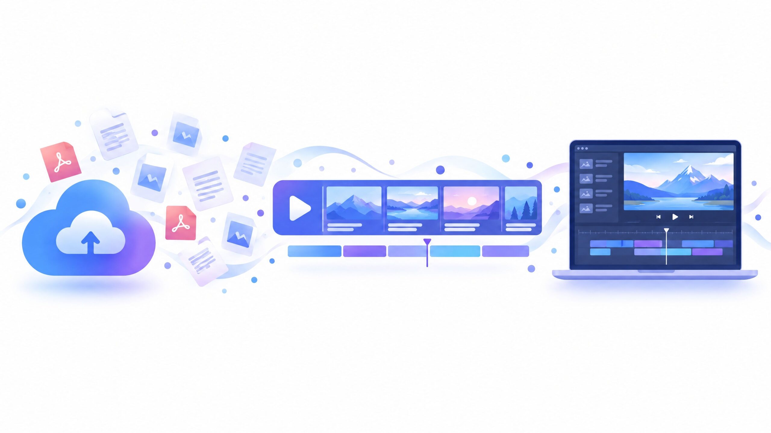 Google Vidsの動画要約機能