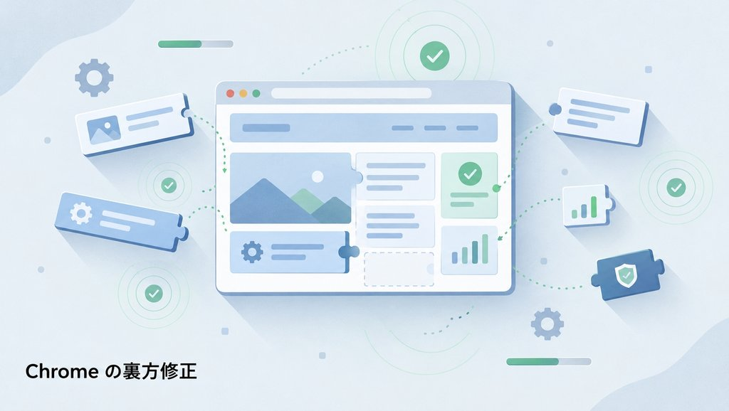 GooglebookのChromeの自動修復の仕組み